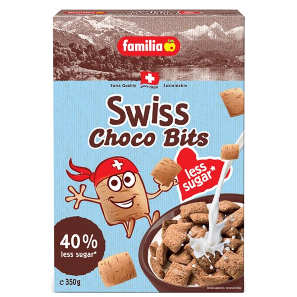 Familia Swiss Choco Bits Low sugar 350 g