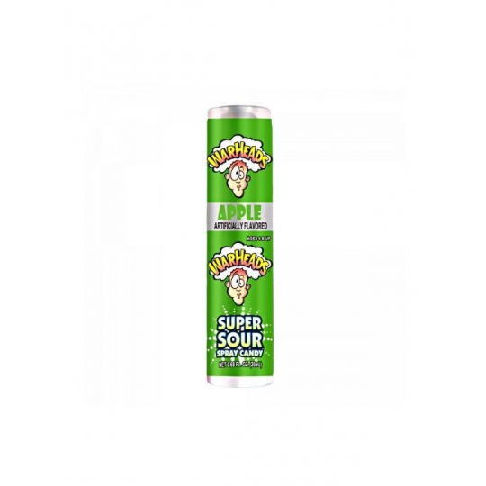 3695f265f2c5e6de8f4dd3b06fec2f4b-540x540 Warheads Super Sour Green Apple Spray Candy 20 Ml - Görsel 1