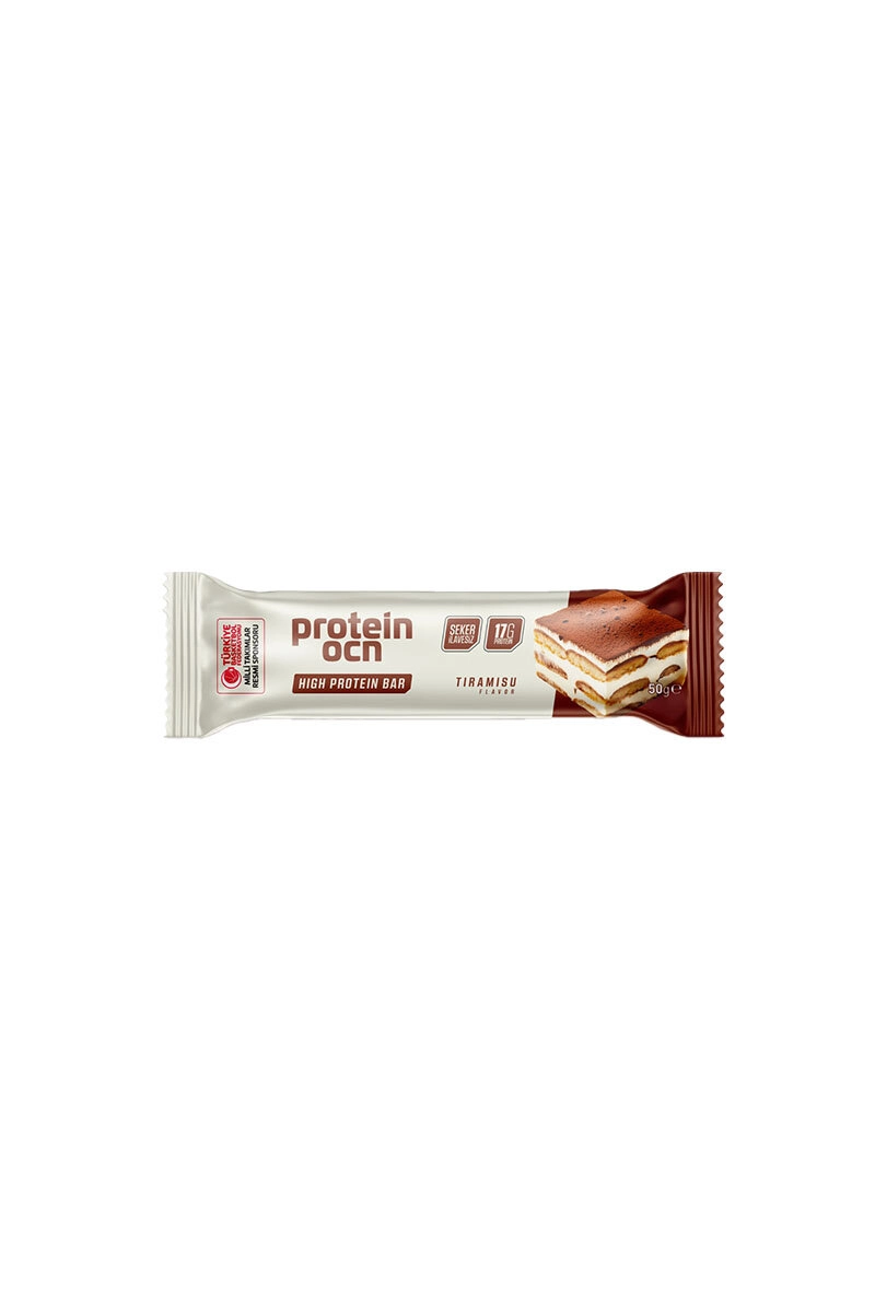 8682696740440.jpg Protein Ocean Tiramisu Protein Bar 50 g - Görsel 1