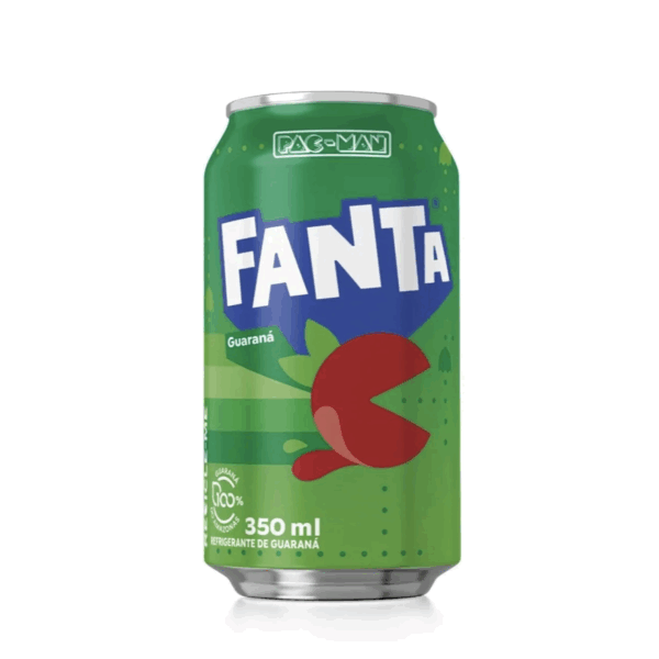 Fanta Guarana Pac Man 350ml