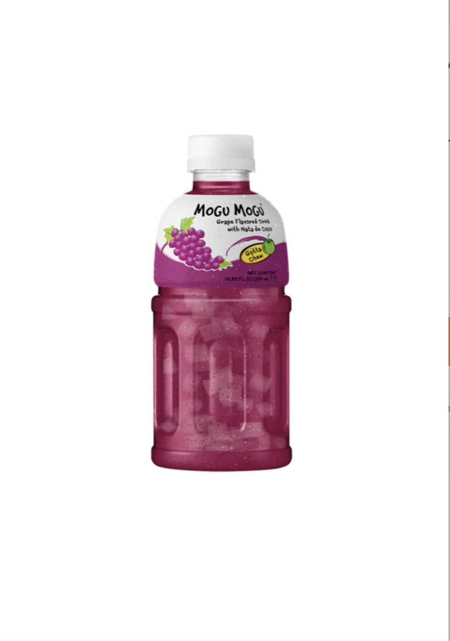 Ekran Resmi 2025-10-26 21.20.09 Mogu Mogu Grape Flavored Drink with Nata de Coco 320ml - Görsel 1