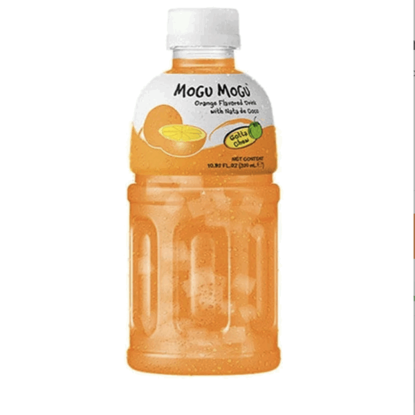 Mogu Mogu Orange Flavored Drink with Nata de Coco 320ml