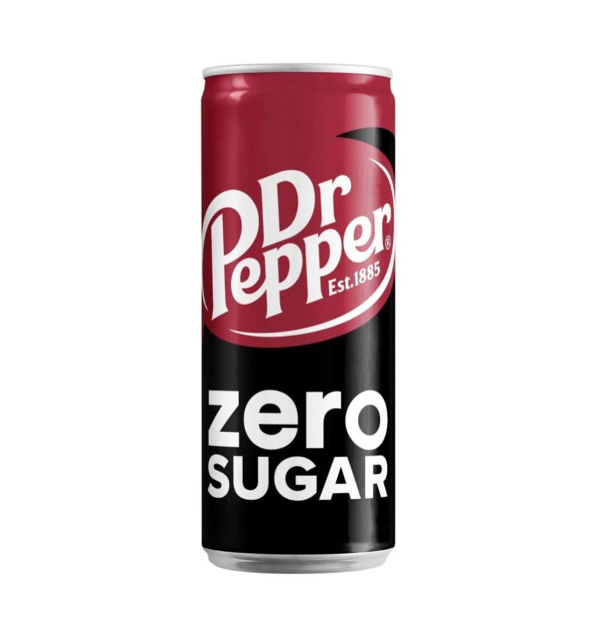 WhatsApp Image 2025-10-26 at 21.08.45 Dr Pepper Zero Sugar 330 ml - Görsel 1