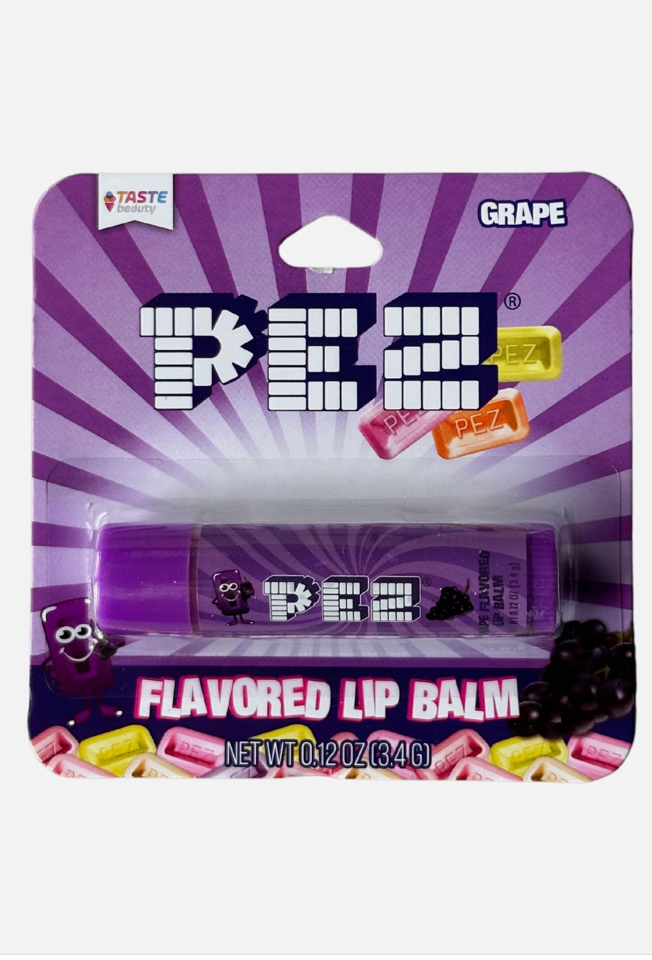 WhatsApp Image 2025-10-30 at 19.44.55 PEZ Flavored Lip Balm Grape 3,4g - Görsel 1