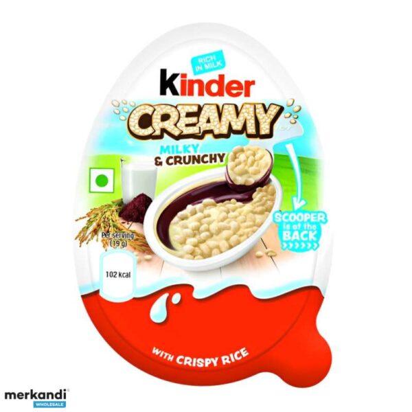 Kinder Creamy Milky & Crunchy 19g