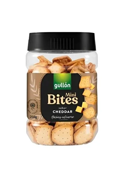 Gullon Mini Bites Cheddar 250g