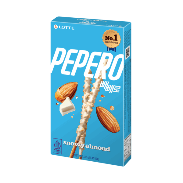 Pepero Snowy Almond 32 g