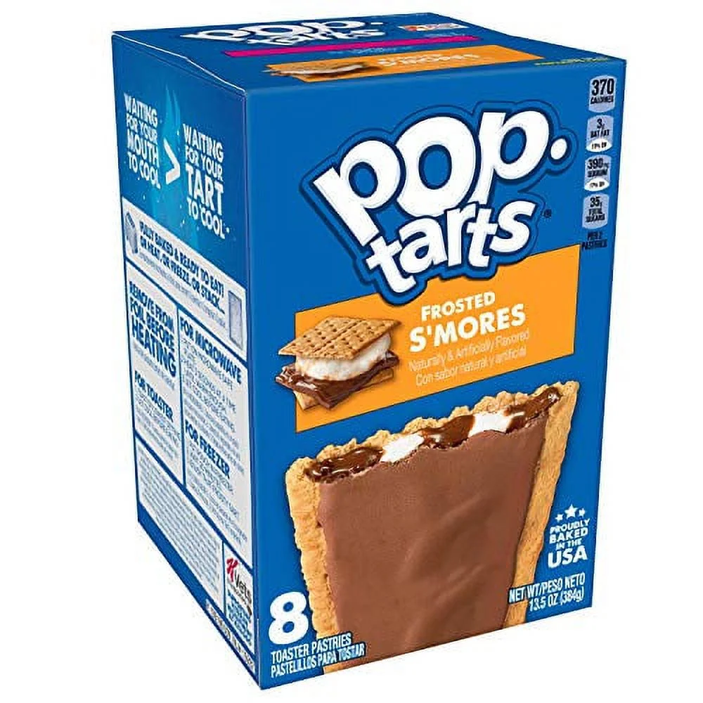 Pop-Tarts-Toaster-Pastries-Breakfast-Foods-Kids-Snacks-Frosted-S-mores-64-Pop-Tarts_24f34a9c-2c94-40a4-8fab-e1fb89c58781.c805f2009b9136b0b13ceb4e19f231be.jpeg Pop Tarts Frosted Smores 384g - Görsel 1