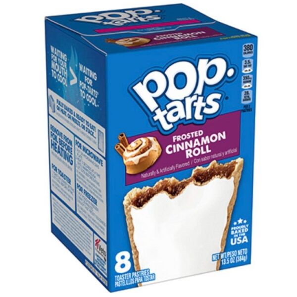 Pop Tarts Frosted Cinnamon Roll 384g